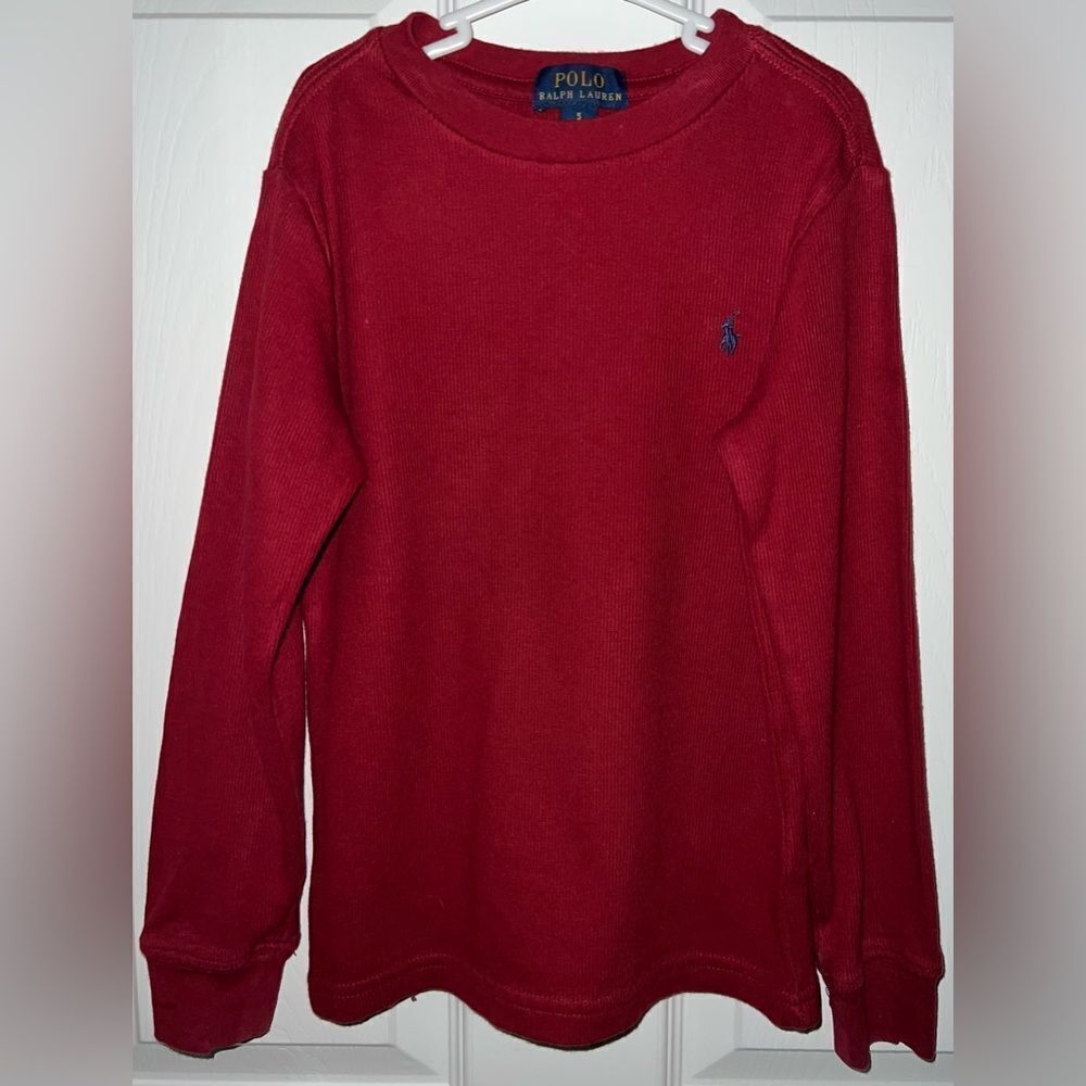 BOYS POLO RALPH LAUREN THERMAL LONG SLEEVE 5